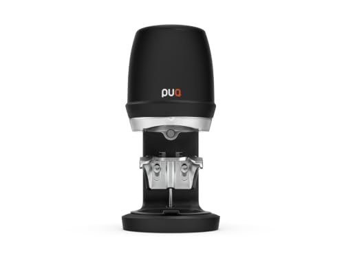Puq PUQpress Gen 6 Q Automatic Coffee Tamper, Compatible with Carimali, Kees van der Westen, La Marzocco, Synesso, VST Brands (Black, 58.0 MM)
