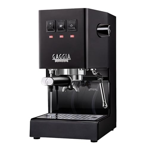 Gaggia RI9380/49 Classic Evo Pro Espresso Machine, Thunder Black, Small