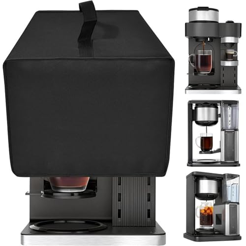 FDHTHJFYJ Coffee Maker Cover for Profitec Pro 600 2019–2026, Water & Dust Resistant Espresso Machine Cover with Storage Pocket, Durable Kitchen Appliance Cover